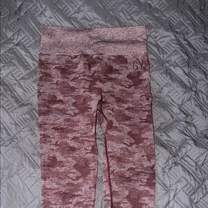 Gymshark Pink Camo Leggings